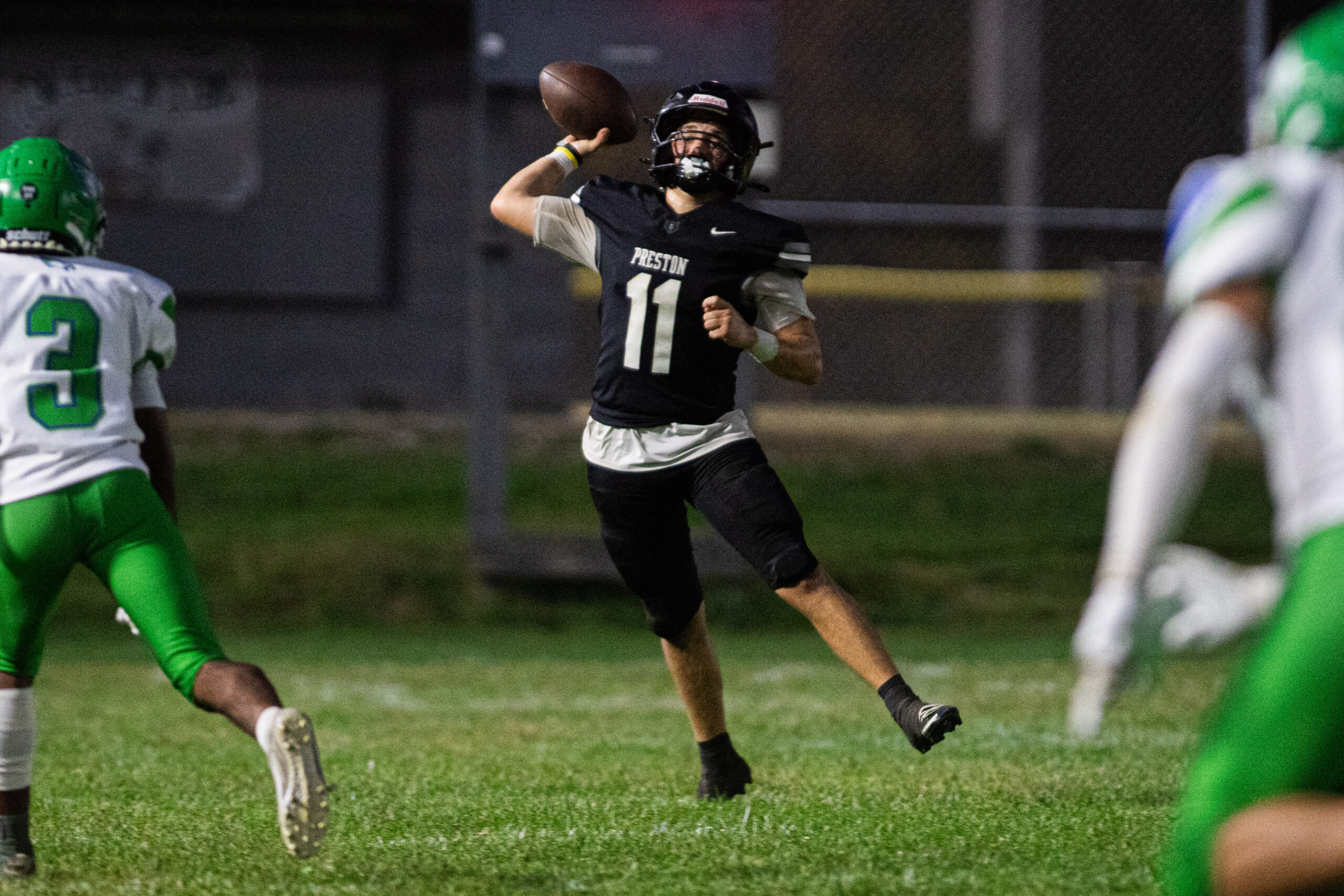 Preston duo enters record books, playoff scenarios wide open entering final week of football regular season